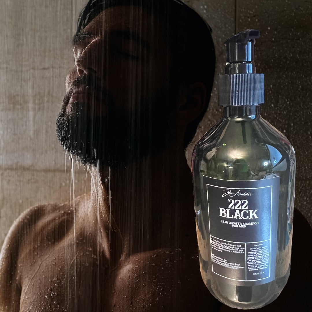 222 Black Hair Growth Shampoo For Men