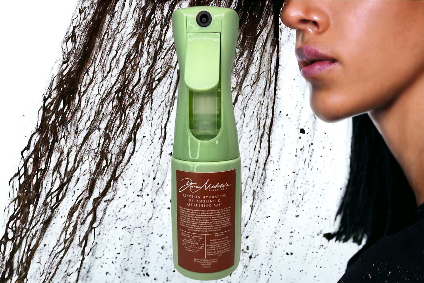 Dionne Michelle's Luxury Hair Leave-In Hydrating Detangling & Refreshing Mist